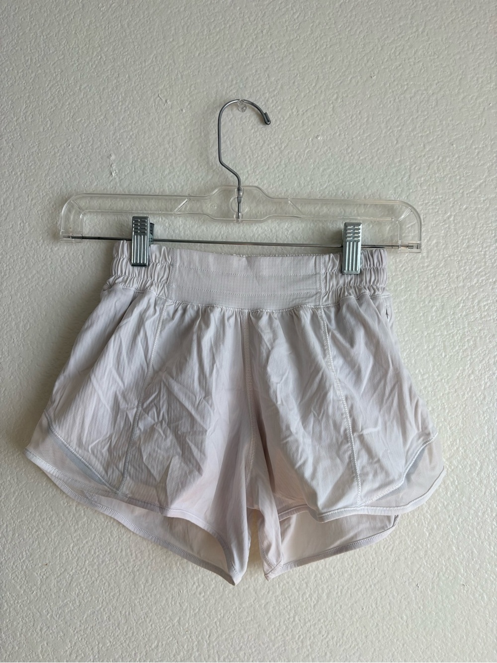 lululemon athletica light blush athletic shorts